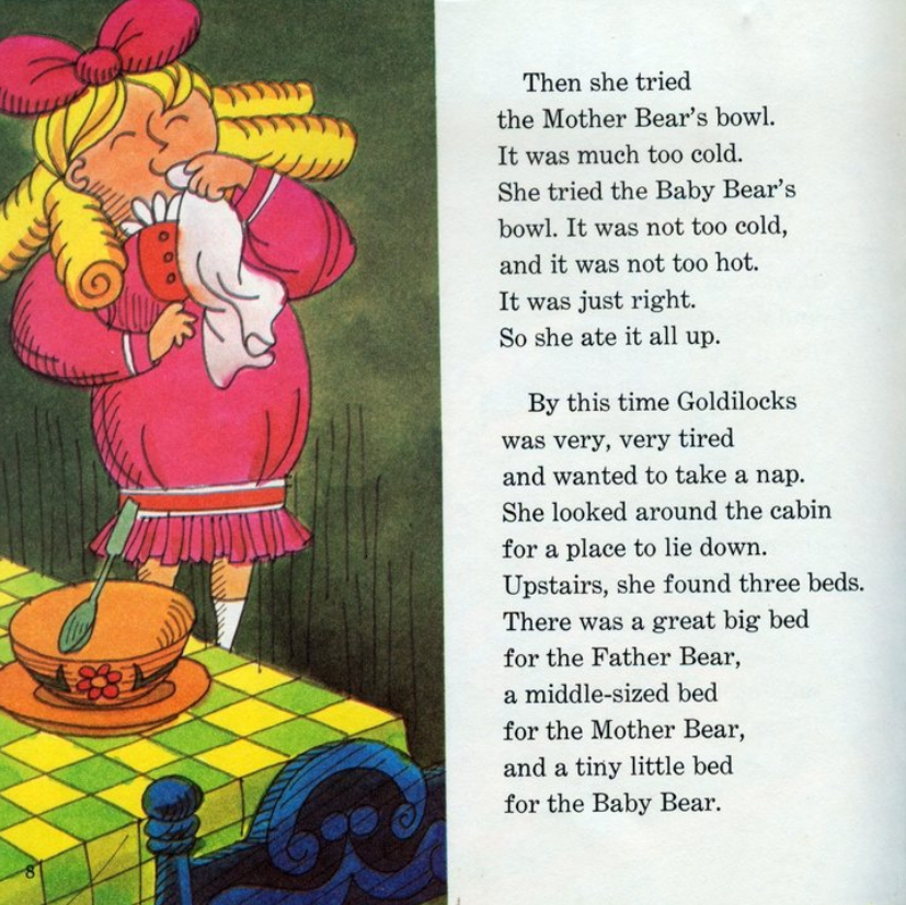 Goldilocks and the 3 Bears (10),绘本,绘本故事,绘本阅读,故事书,童书,图画书,课外阅读